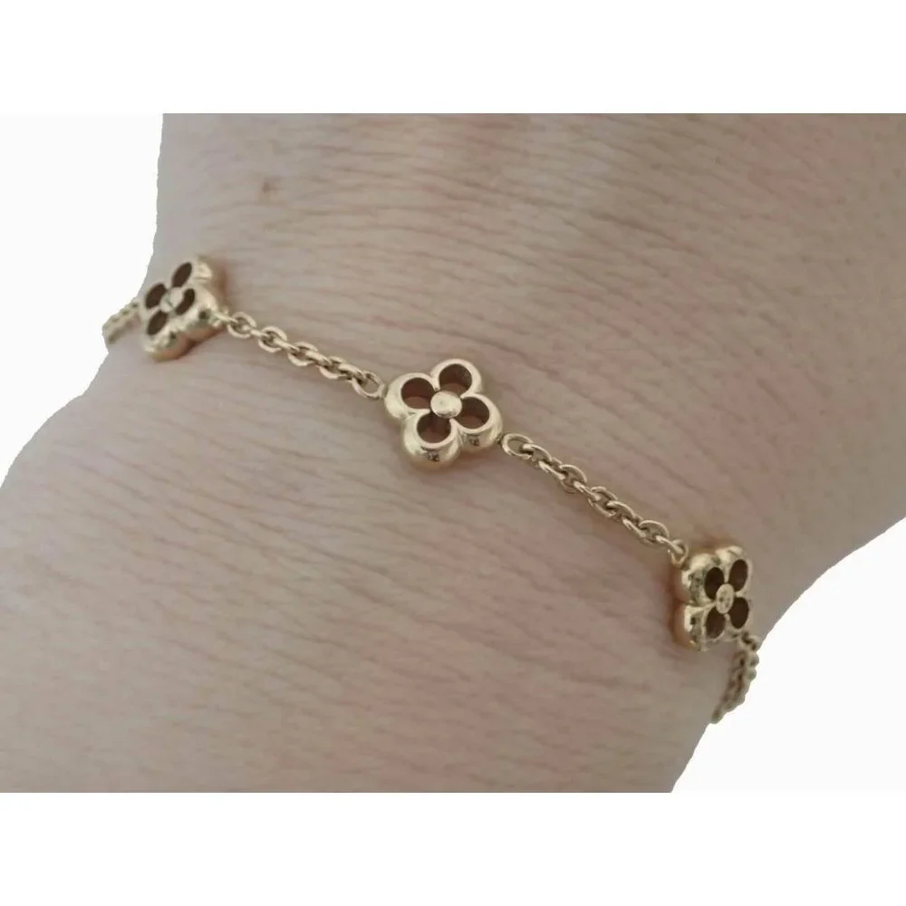 Auth Louis Vuitton Flower Full Chain #38009L27B - Picture 2 of 12